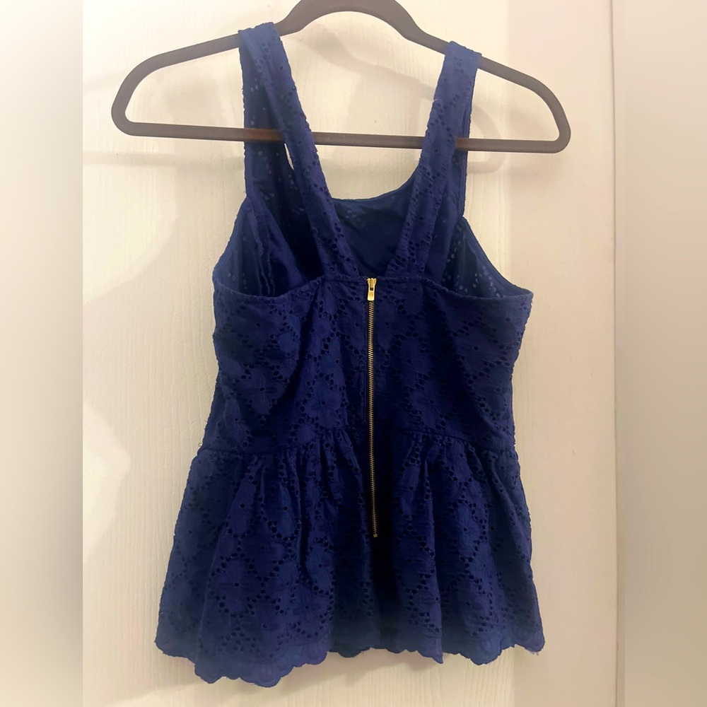 Lilly Pulitzer Peplum Tank - Picture 2 of 3